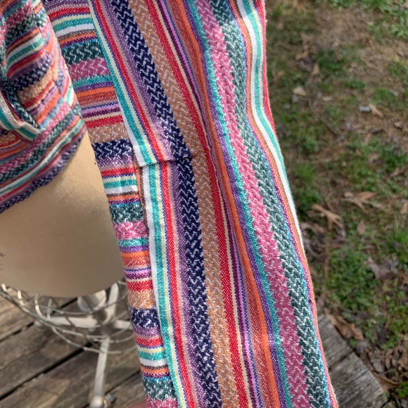 Rainbow Woven Motto Jacket - Picture 7 of 8